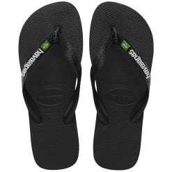 Havaianas Brasil Chancletas Hombre Negro 3738