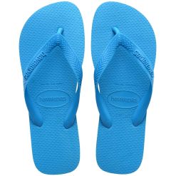 Havaianas Women's Top Flip Flop Sandal,Turquoise,37/38 BR (7-8 M US Women's/ 6 M US Men's)